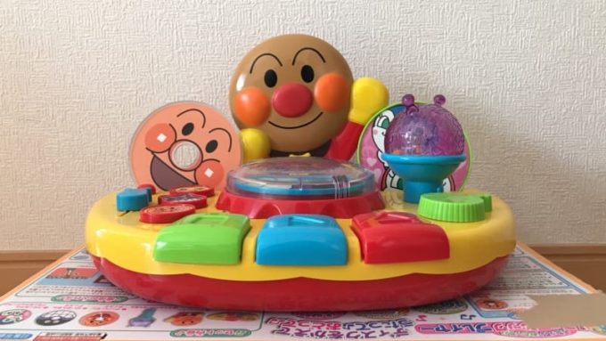 アンパンマン ディスクでYEAH!うたっておどってミュージックプレイヤーの外観