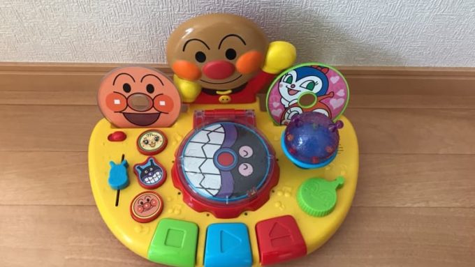 アンパンマン ディスクでYEAH!うたっておどってミュージックプレイヤーの外観