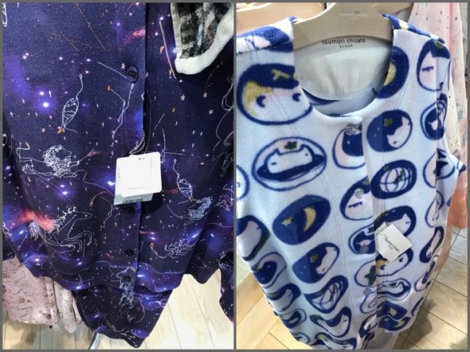 名古屋高島屋の初売りで見たツモリチサトのパジャマ