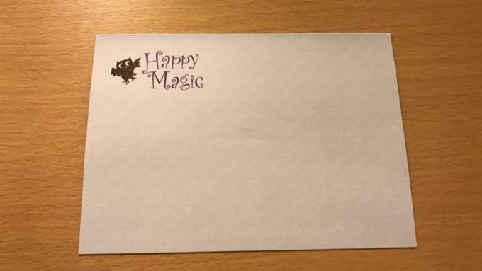 ヒルトン東京ベイのハッピーマジックルーム 子供向けのお手紙