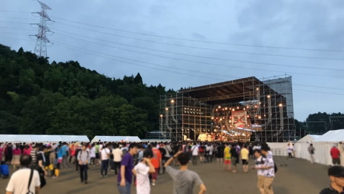 sekigahara idolwars 2019 関ケ原唄姫合戦2019 徳川ステージの様子